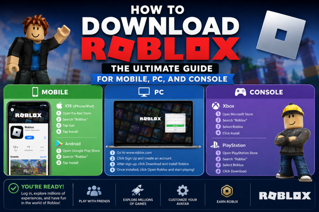 How to Download Roblox: The Ultimate Guide for Mobile, PC, and Console