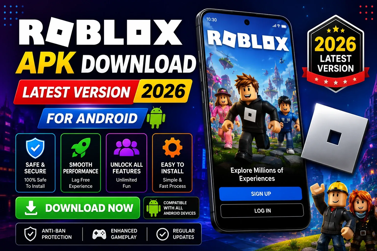 Roblox APK Download Latest Version 2026 for Android (1)